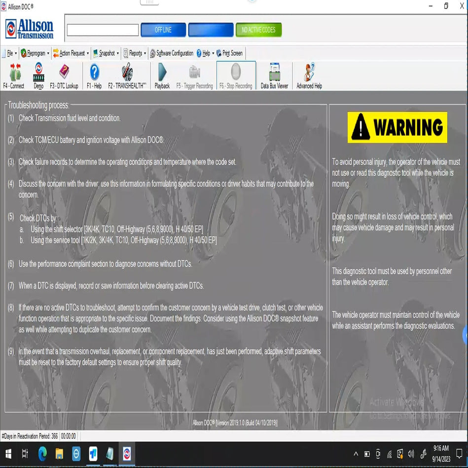 Allison Transmission V2019.1 + GEN5 2019 Files + Unlock Keygen - Diezeltuner Shop