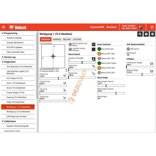 Bobcat Service Analyzer V87.07 + Unlock Patch - Diezeltuner Shop