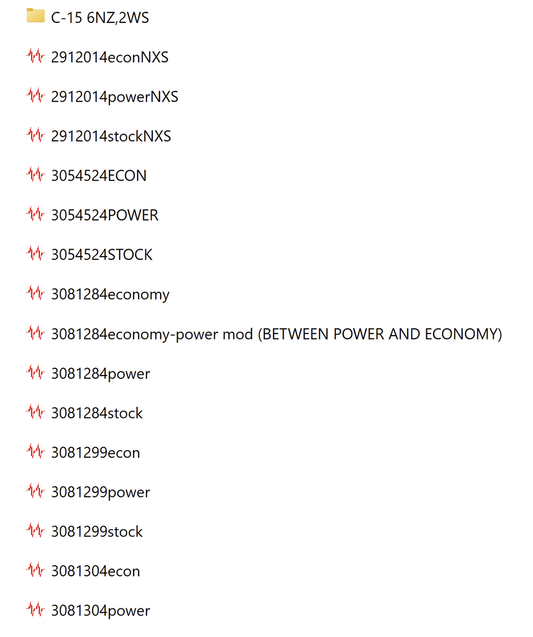 C-15 MXS,NXS,BXS SERIES - Dpf Cgi - 475/52/550/600hp
