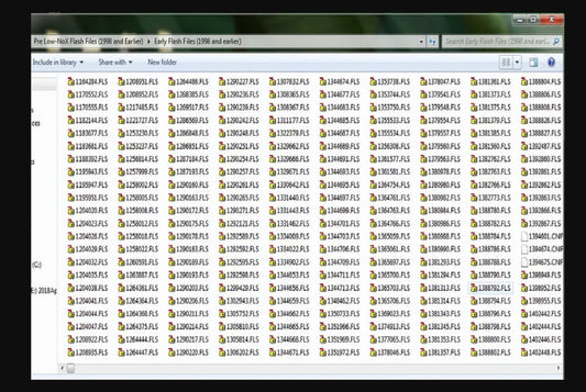 CAT Pre Low-NoX Flash Files (1998 and Earlier) Big Collection