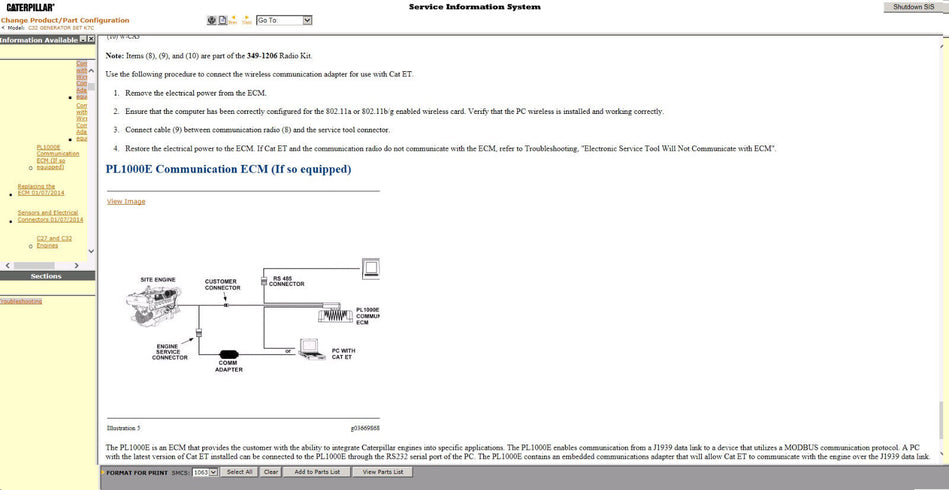 CAT SIS 2021 Online Server - 1 , 3, 12 Months - Diezeltuner Shop
