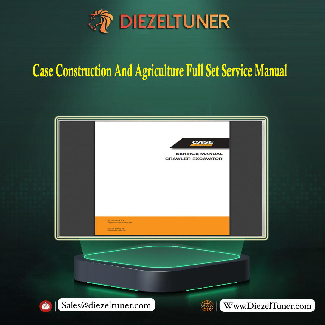 Case Construction And Agriculture Full Set Service Manual