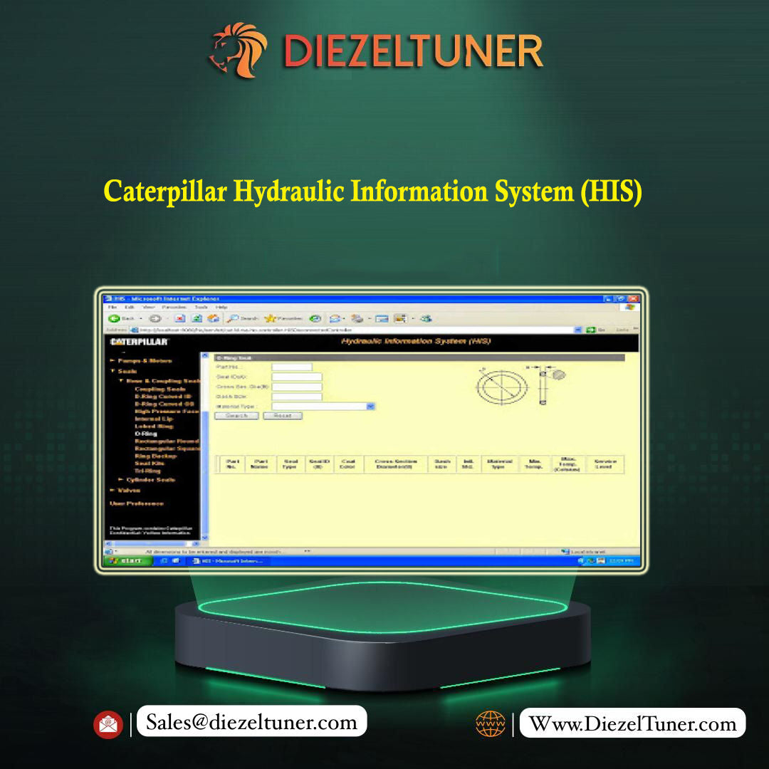 Caterpillar Hydraulic Information System (HIS) - Diezeltuner Shop
