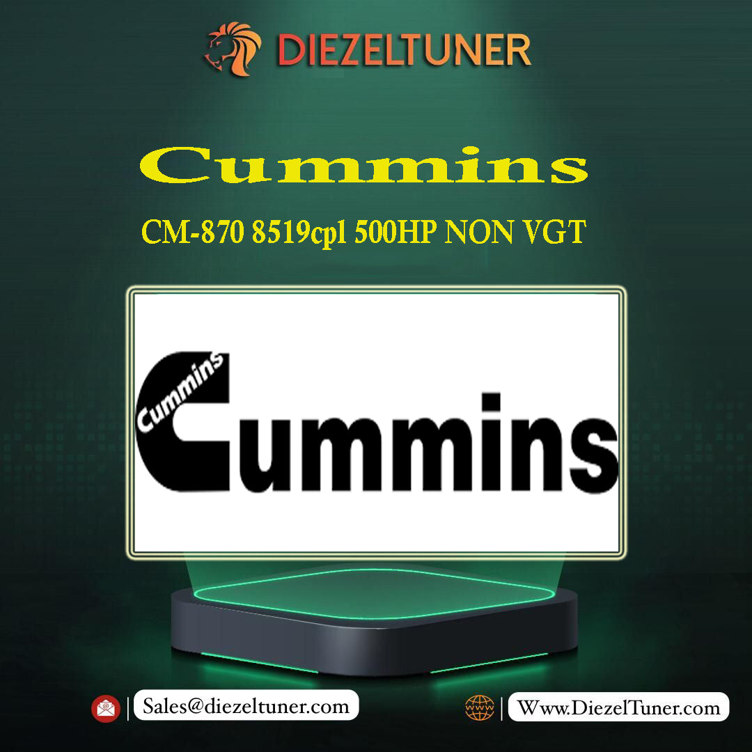 Commins CM-870 8519cpl 500HP NON VGT - Diezeltuner Shop
