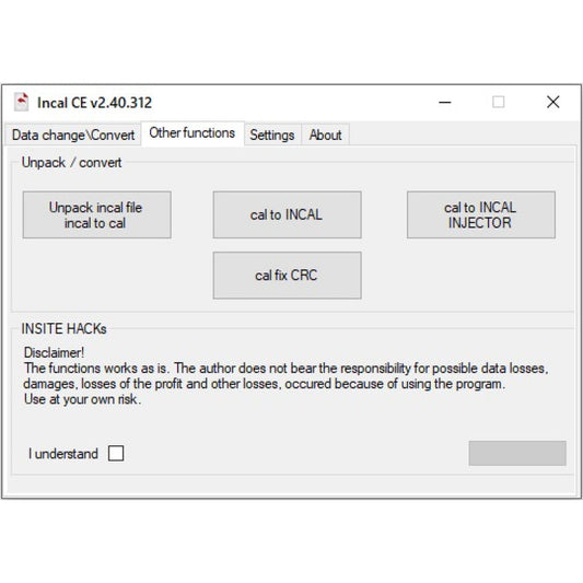 Commins lNCAL CE Tool v2.40.312 - Last Update 2024