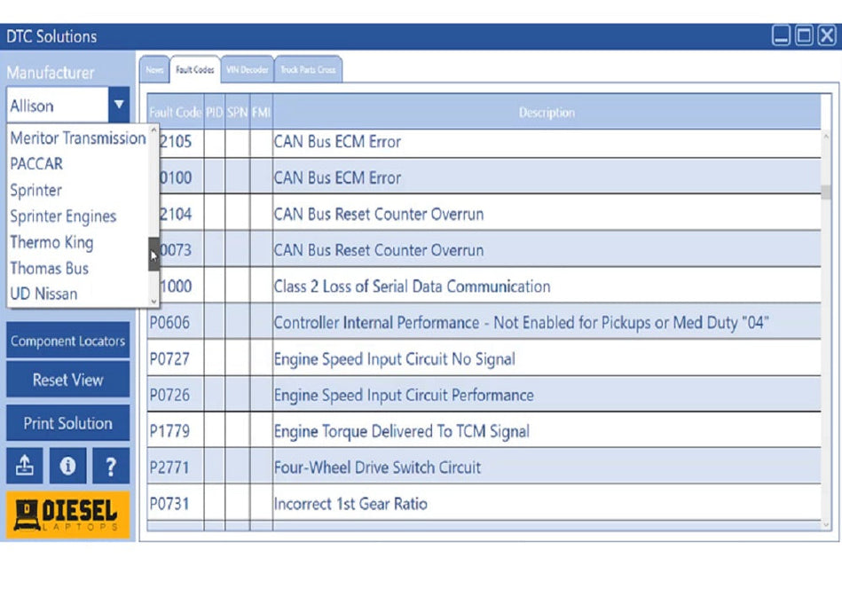DTC SOLUTIONS TRUCK WITH WIRING DIAGRAMS + KG - Diezeltuner Shop #