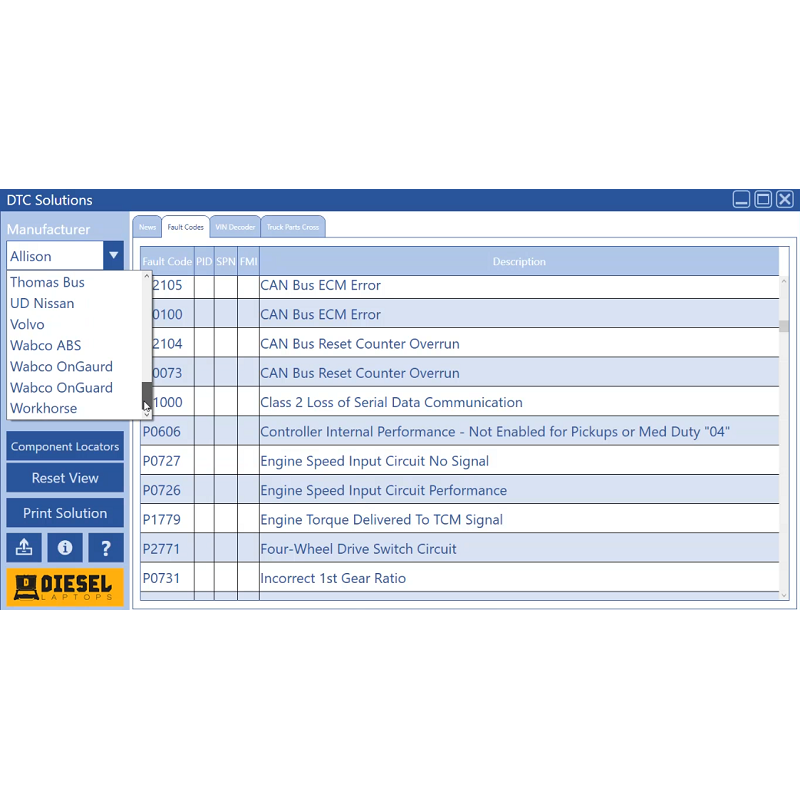 DTC SOLUTIONS TRUCK WITH WIRING DIAGRAMS + KG - Diezeltuner Shop #