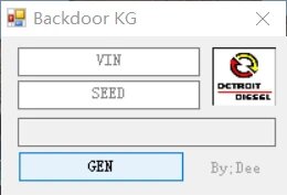 Detroit Diesel Backdoor Passwords Generator V2 - Diezeltuner Shop
