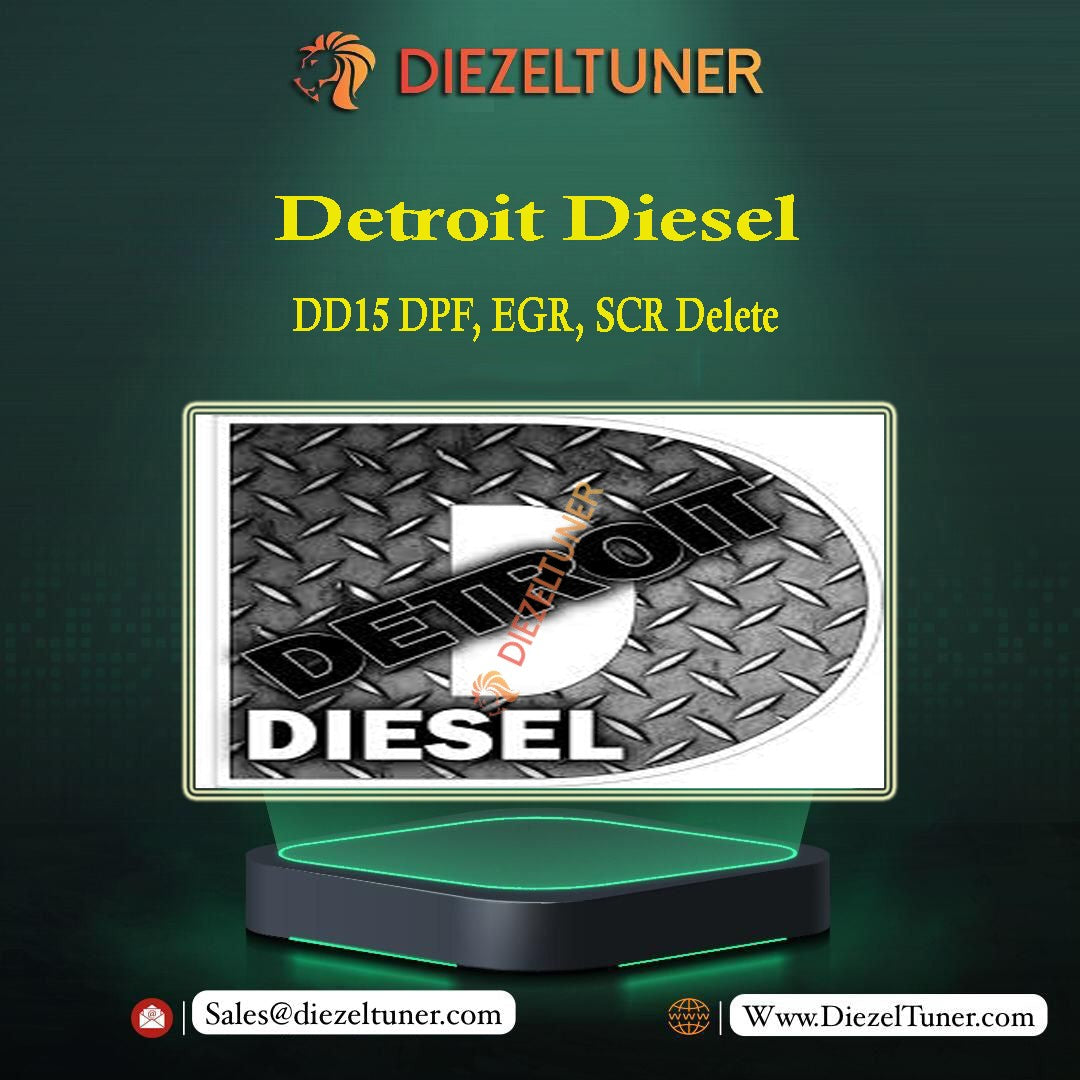 Detroit Diesel DD15 DPF, EGR, SCR Delete - Diezeltuner Shop