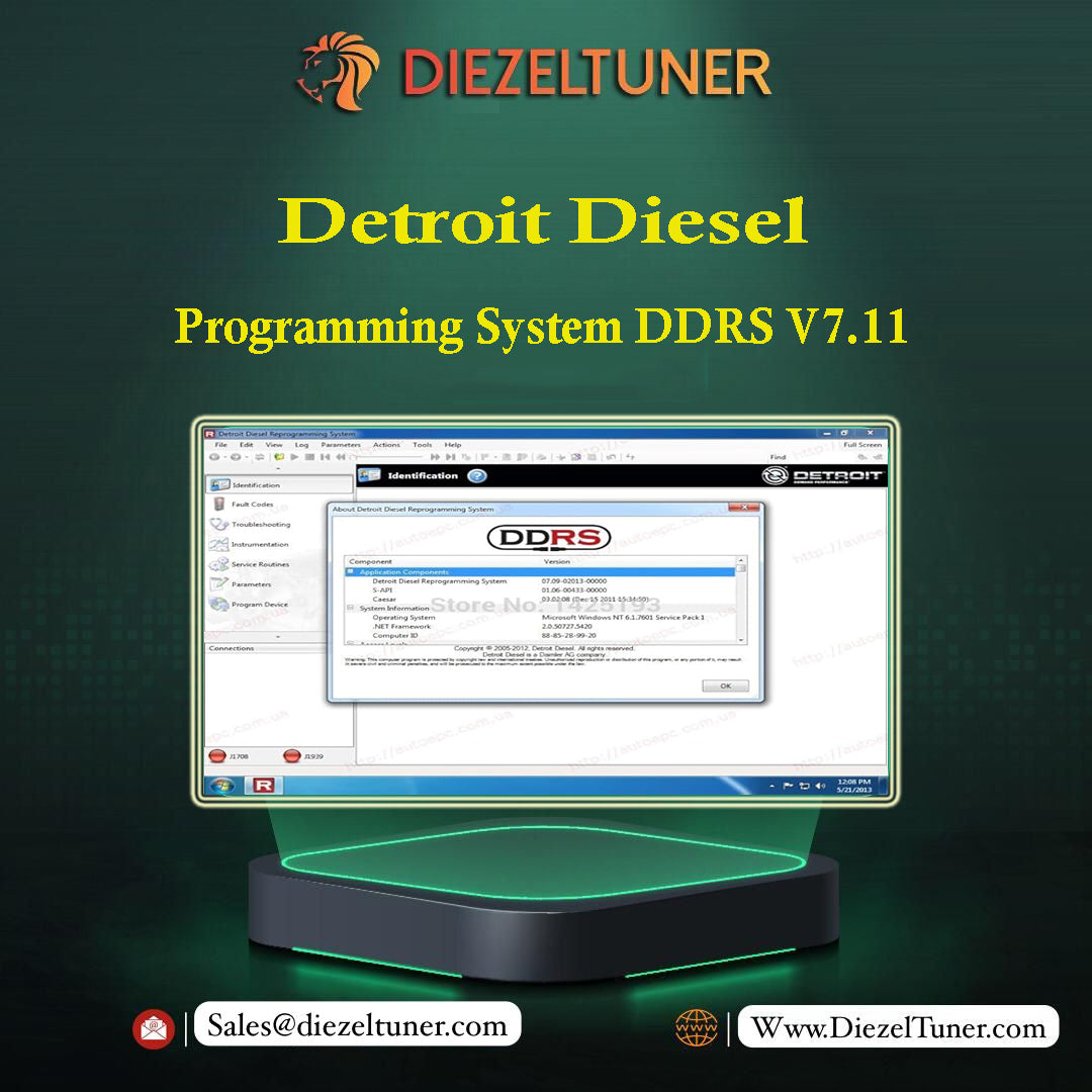 Detroit Diesel Programming System DDRS V7.11 - Diezeltuner Shop