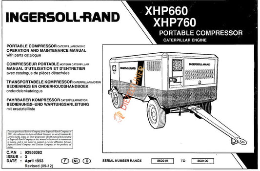 Doosan / Ingersoll Rand Parts Manual PDF 2019 – 7.26 GB