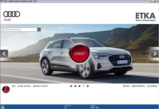 E.T.K.A 8.2 Spare Parts Catalog 2024 VMWare - Ready To Use