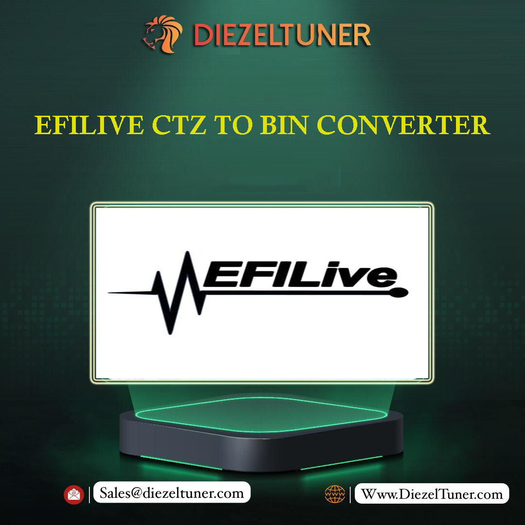 EFILIVE CTZ TO BIN CONVERTER SOFTWARE + UNLOCKER 2024
