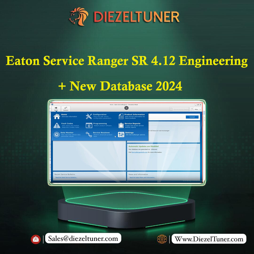 Eaton Service Ranger SR 4.12 Engineering + New Database 2024 - Diezeltuner Shop #