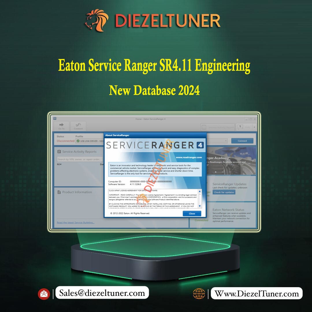 Eaton Service Ranger SR4.11 Engineering + New Database 2024 - Diezeltuner Shop