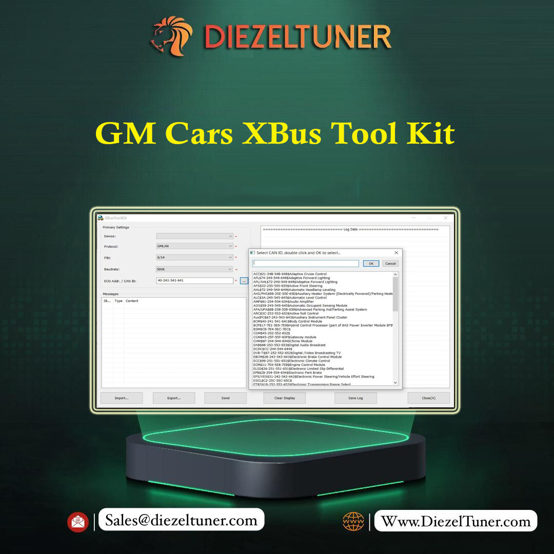 GM Cars XBus Tool Kit