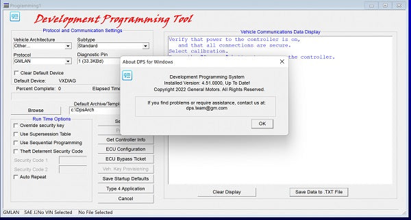 GM Development Programming System (DPS V4.51) +Unlocked Patch - Diezeltuner Shop #