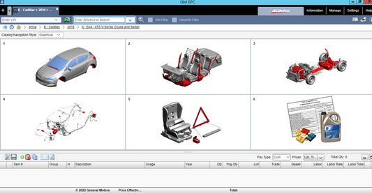 General Motors North America GM NA 2024 Parts Catalog - Diezeltuner Shop