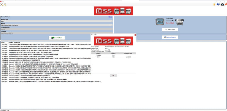 ISUZU US-IDSS DIAGNOSTIC SERVICE SYSTEM 2024 - Diezeltuner Shop #