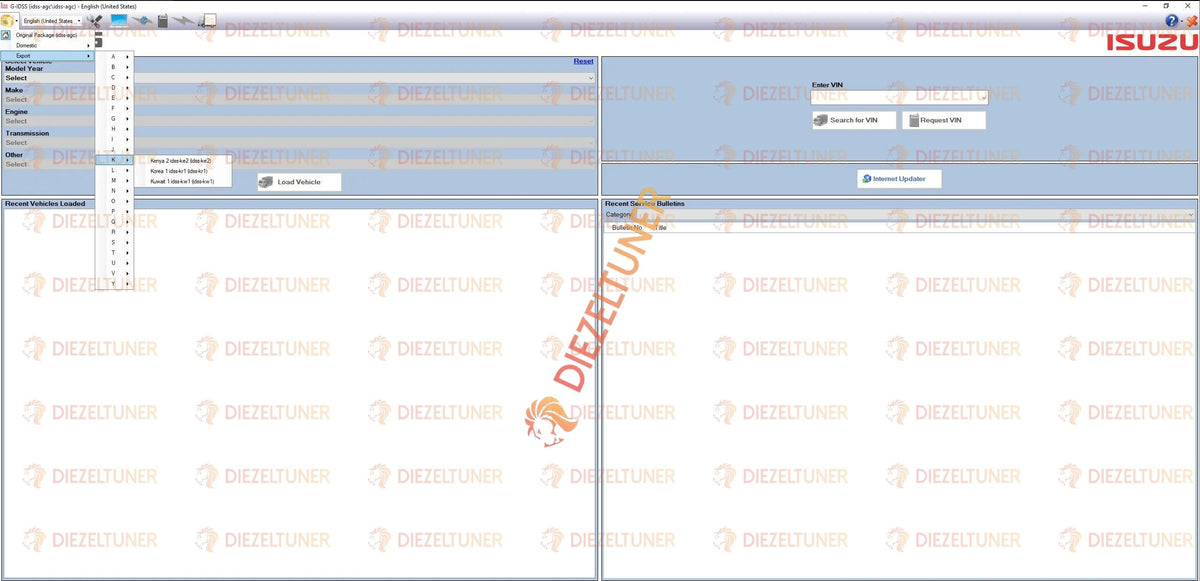 Isuzu G-IDSS Diagnostic Service System – Full Suite 08.2026