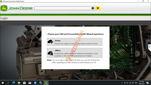 John Deere CAN and Connectivity Health Wizard 1.22.3.1