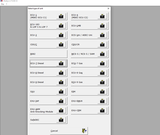 MTU Diasys 2.73 Diagnostic Software – With Kg