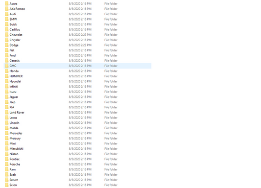 Mitchell CRS Vehicle Frame Dimensions 2008-2020 - Diezeltuner Shop