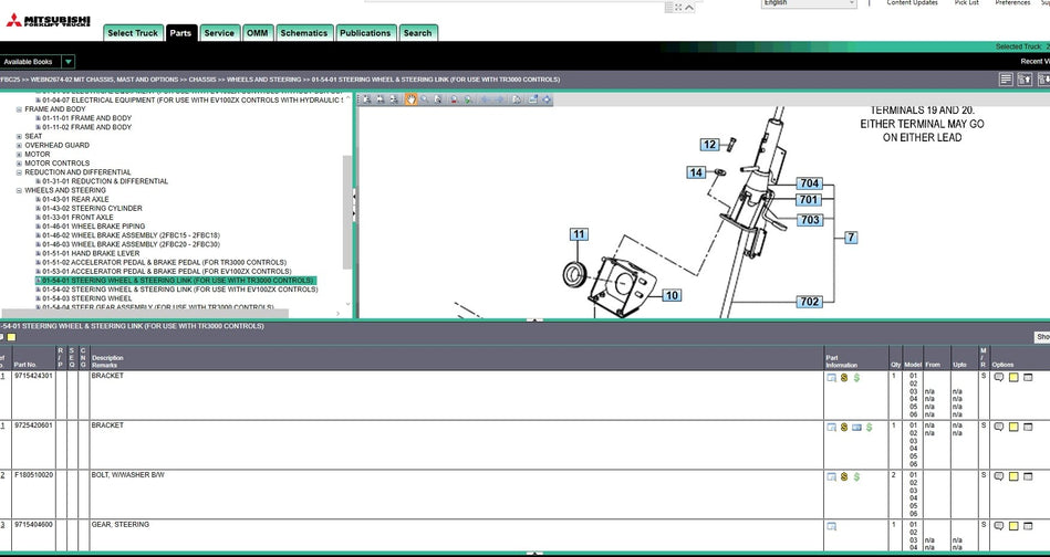 Mitsubishi Forklift MCFS 2024 EPC & Workshop Manual - Diezeltuner Shop #