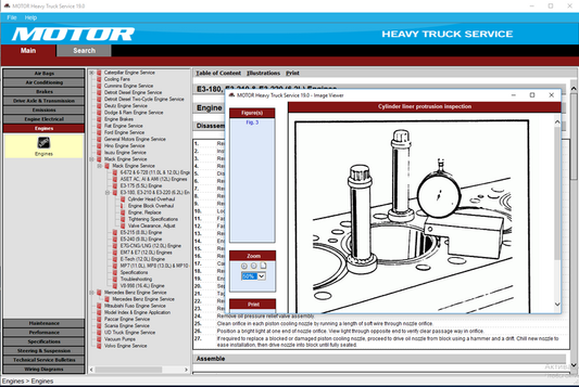 Motor Heavy Truck Service V19 2020 Technical Information System + Unlocking Kg - Diezeltuner Shop