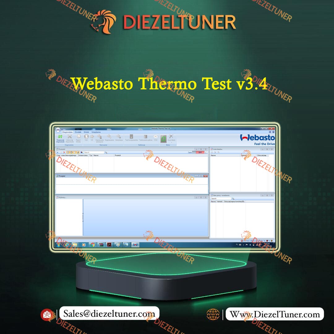 Webasto Thermo Test v3.4 – Heater Diagnostics Software