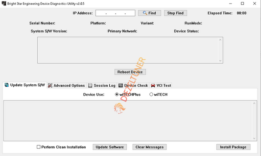 WiTech Micropod 2 Firmware Utility v2.05