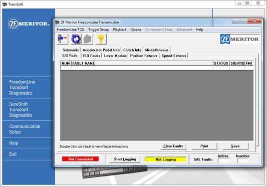 ZF MERITOR TransSoft V2.1 Diagnostic Software+kg - Diezeltuner Shop