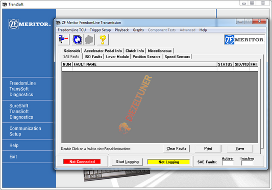 ZF MERITOR TransSoft V2.1 Diagnostic Software+kg - Diezeltuner Shop