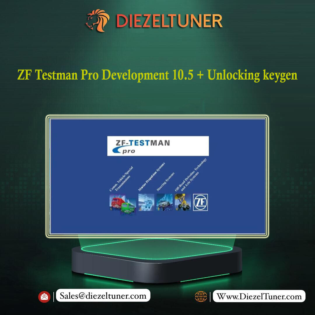 ZF Testman Pro Development 10.5 + Unlocking keygen