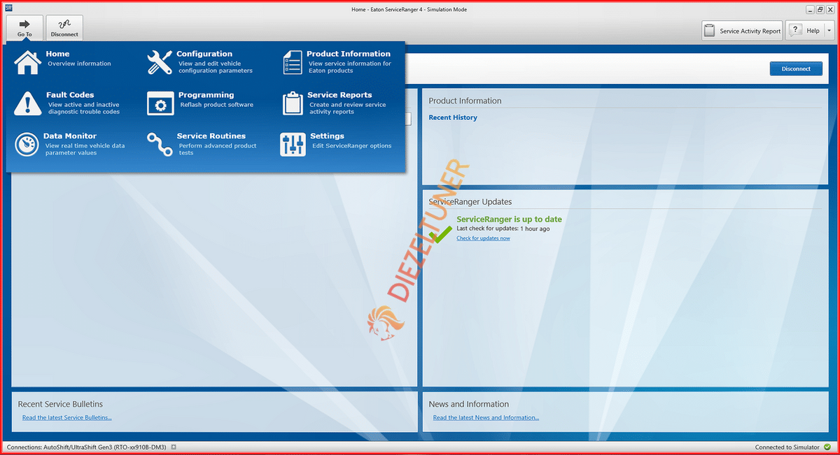 Eaton Service Ranger v4.13 Diagnostic Software – Database v8852