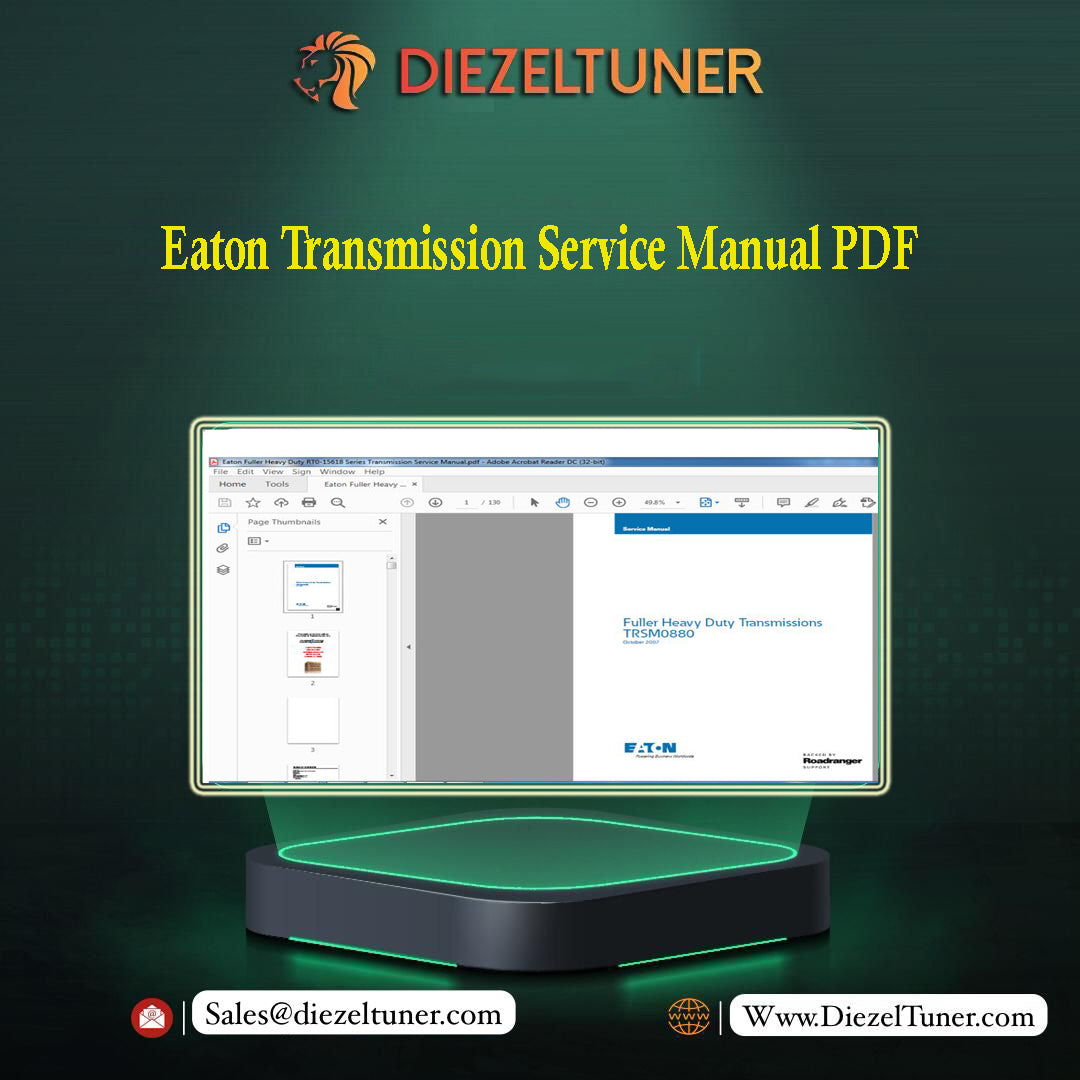 Eaton Transmission Service Manual PDF