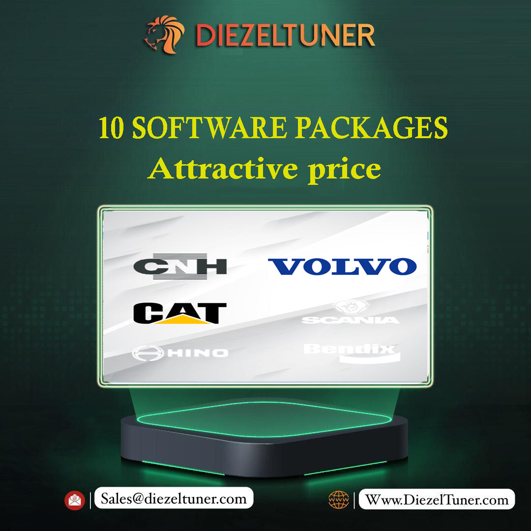 2024 Custom Package 10 Software for CAT ET, DDDL, Hino DX3,J.P.R.0,ISUZU IDSS and More 
