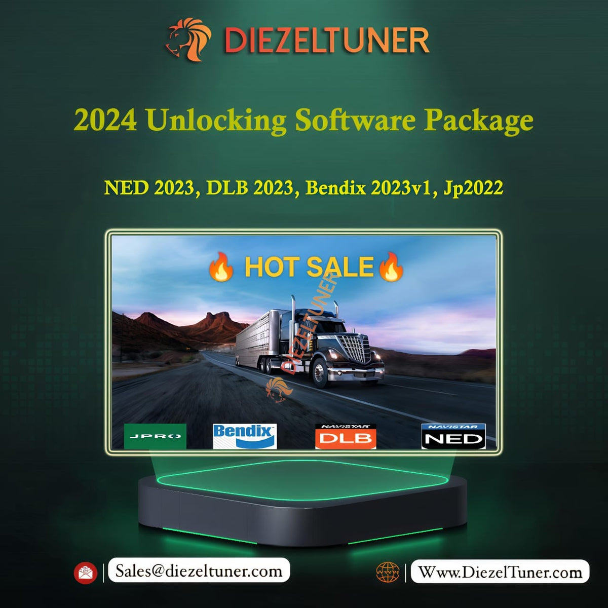 2024 Unlocking Pack For NED 2023, DLB 2023, Bendix 2023v1, J.P.R.0 2022with unlock Patch 
