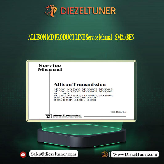 ALLISON MD PRODUCT LINE Service Manual - SM2148EN - Diezeltuner Shop 