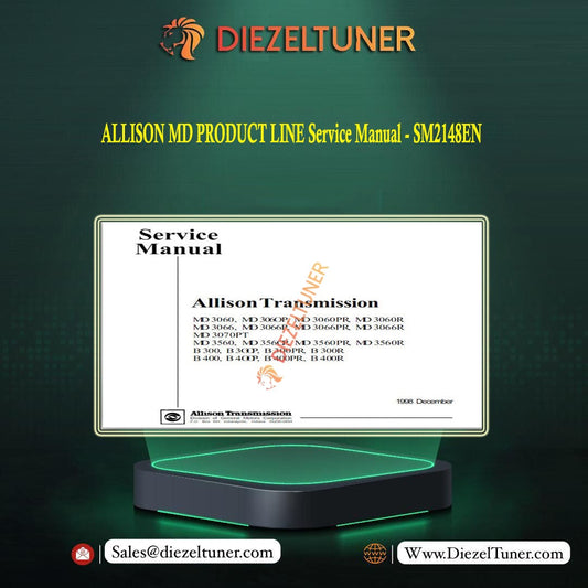 ALLISON MD PRODUCT LINE Service Manual - SM2148EN - Diezeltuner Shop 