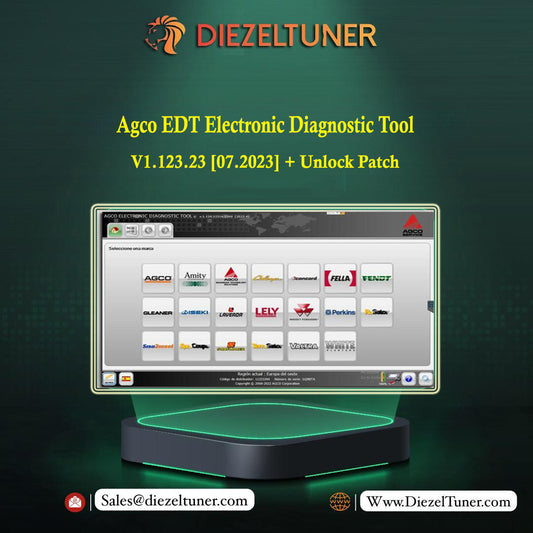 Agco EDT Electronic Diagnostic Tool V1.123.23 [07.2023] + Unlock Patch - Diezeltuner Shop 