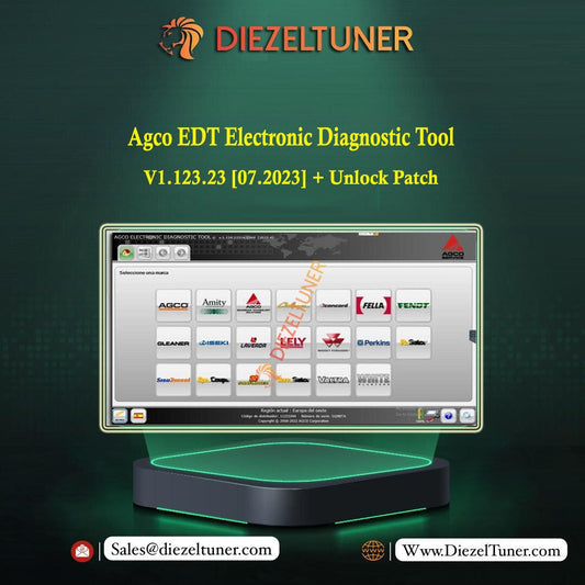 Agco EDT Electronic Diagnostic Tool V1.123.23 [07.2023] + Unlock Patch - Diezeltuner Shop 