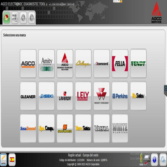 Agco EDT Electronic Diagnostic Tool V1.123.23 [07.2023] + Unlock Patch - Diezeltuner Shop 
