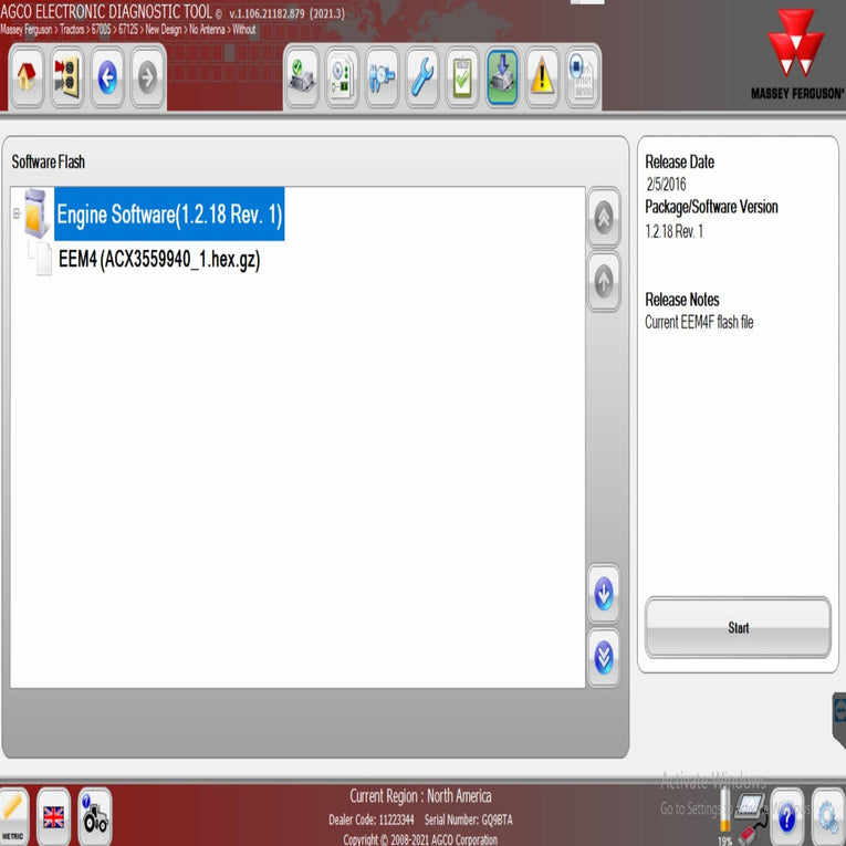 Agco EDT Electronic Diagnostic Tool V1.123.23 [07.2023] + Unlock Patch - Diezeltuner Shop 