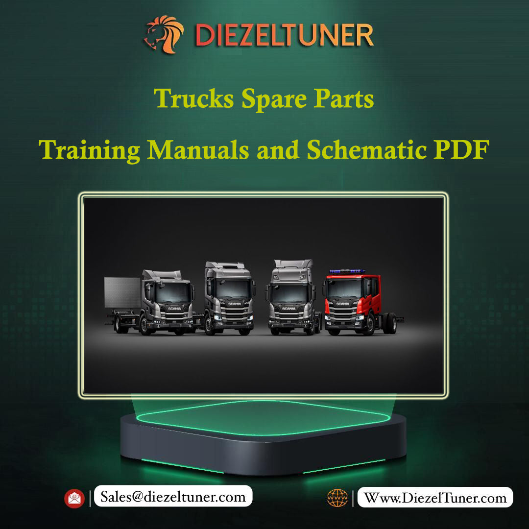 All Trucks Spare Parts ,Training Manuals and Schematic PDF Package 
