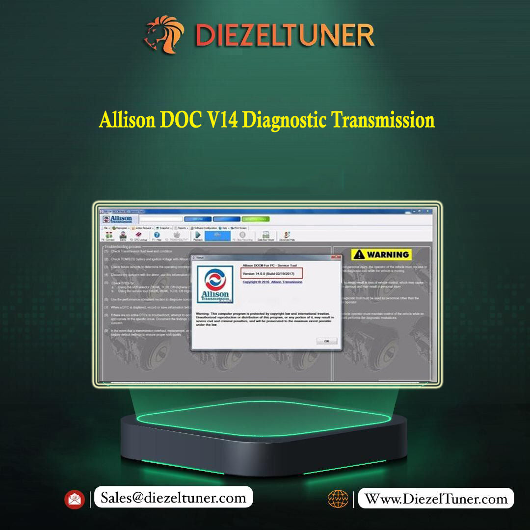 Allison DOC V14: Advanced Diagnostic Tool for Transmissions