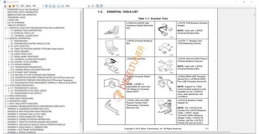 Allison DOC V2022.1 Diagnostic Transmission + GEN 5 [12.2023] - Diezeltuner Shop 