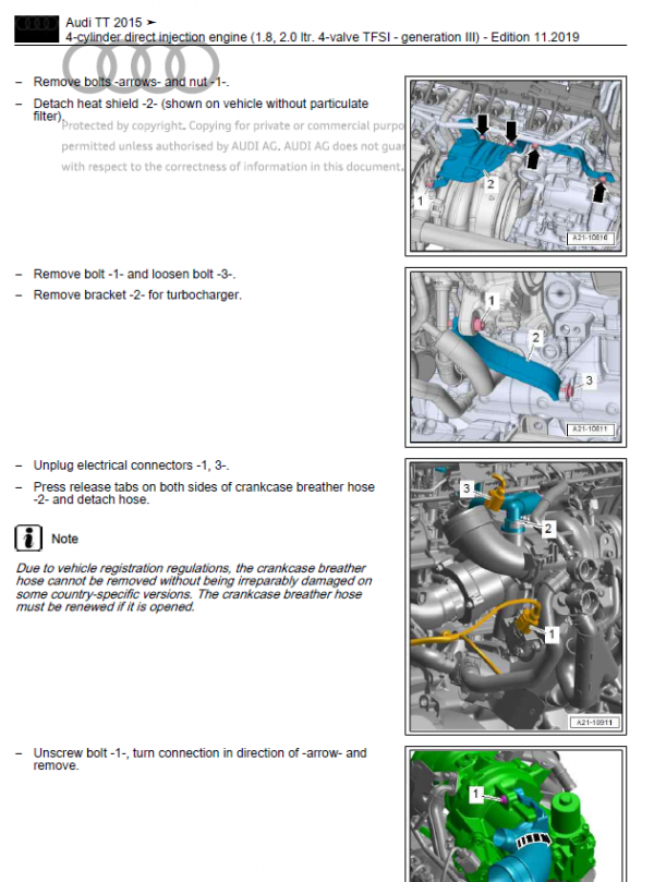 Audi Workshop Manuals & Wiring Diagrams 2020 PDF - Diezeltuner Shop 
