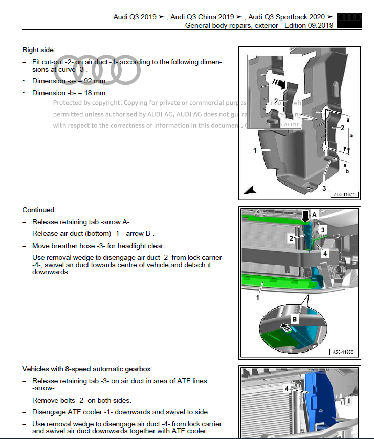 Audi Workshop Manuals & Wiring Diagrams 2020 PDF - Diezeltuner Shop 
