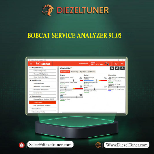 BOBCAT SERVICE ANALYZER 91.05 - Diezeltuner Shop 